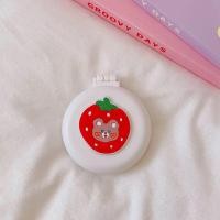 ราคา หวีกระจก แบบพกพา พับเก็บง่าย พกพาสะดวก ลายน่ารักๆ มาใหม่น้า วีกระจกทรงกลม ลายการ์ตูน ตลับหวีพร้อมกระจกแบบพับได้ (9880534845)