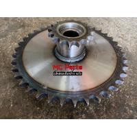 ราคา เฟืองโซ่ 2 ชั้น เฟืองโซ่เกลียวลำเลียง รถเกี่ยวข้าวคูโบต้า DC60 DC68 DC95 5T051 52282 เฟืองเกลียวลำเลียง 38Tx16T สเตอร์ (20619664362)