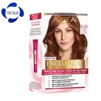 ราคา ลอรีอัล ปารีส เอกซ์เซลเลนซ์ ครีมเปลี่ยนสีผม 172 ml เบอร์ 6 45 สีบลอนด์เข้มประกายทองแดงเหลือบมะฮอกกานี LOREAL PARIS EXCELLENCE CREME NO 6 45 Light Auburn (12036019664)