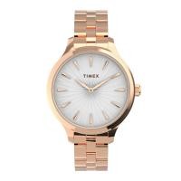ราคา Timex TW2V06300 Peyton นาฬิกาข้อมือผู้หญิง สายสแตนเลส สีโรสโกลด์ (19458919608)
