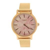 ราคา Timex TW2T81000 TRANSCEND นาฬิกาข้อมือผู้หญิง สายสแตนเลส Rose Gold Tone (19804198846)