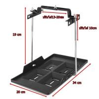 ราคา ที่ล็อคแบตเตอรี่รถยนต์พร้อมถาดรอง 34 27cm (529970540)