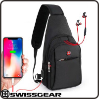 ราคา กระเป๋าสะพายหลัง SwissGear สำหรับผู้ชาย กระเป๋าสะพายหลังมัลติฟังก์ชั่น กระเป๋าสะพายคู่ กระเป๋าสะพายคู่ กระเป๋าสะพายคู่ (16555128844)