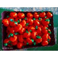 ราคา เหรียญโปรยทานส้มมงคล ใบเมทาลิค ตัวเปล่าไม่ใส่เหรียญ (19259526011)