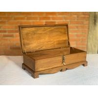 ราคา หีบพระคัมภีร์ กล่องไม้สัก กล่องใส่พระคัมภีร์ใหญ่ พระมาลัย พระอภิธรรม ฯลฯ ใส่สมุดข่อยหรือใบลาน ทำจากไม้สักแท้ พร้อมชุดกุญแจ กว้าง 28 ยาว 60 สูง 18 ซ ม ร้านบาลีบุ๊ก สโตร์ มหาแซม (17449144762)