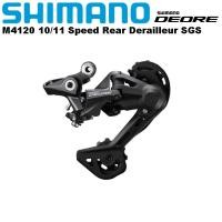 ราคา Shimano DEORE M4120 SGS RD 2X10 11 SpeedจักรยานเสือภูเขาMTBตีนผีด้านหลังสำหรับจักรยานRD M4120อุปกรณ์รถจักรยาน (4807632844)