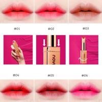 ราคา พร้อมส่ง ลิปทูโทน โนโว novo double color ฝาครอบแบบแม่เหล็ก แท่งสีทอง (1448386589)