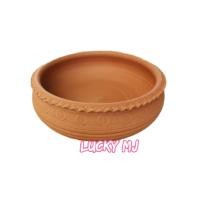 ราคา อ่างดินเผา อ่างแมวนอน อ่างน้ำ อ่างเลี้ยงบัวจิ๋วอ่างสวนถาดไม่เจาะรูขนาด11 12 13 14 15 16นิ้ว ส่งKerry (13558015794)