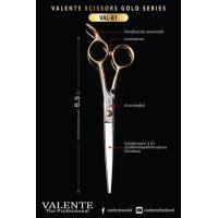ราคา VALENTE SCISSORS กรรไกรตัด ขนาด 6 5 นิ้ว ด้ามทอง VAL 61 (3883626956)