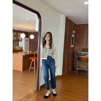 ราคา urban apparels denim ep 1 กางเกงยีนส์ขาเต่อทรงกระบอกผ้ายืดญี่ปุ่น (20467505743)