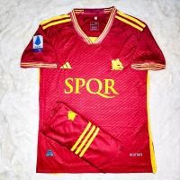 ราคา เสื้อบอล โรม่า2022 2023 ชุดฟุตบอลทีม ROMAใหม่ล่าสุด ครบชุด (20804499895)