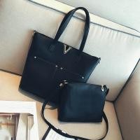 ราคา สินค้าขายดี กระเป๋าสะพาย Fashion handbag รุ่น saffiano shopper bags สองถุง หนึ่งใบใหญ่และใบเล็กหนึ่งใบ JB002 (20642049734)