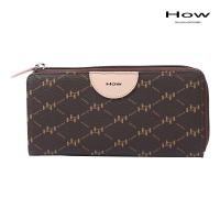 ราคา How กระเป๋าสตางค์แบบยาวซิปรอบ รุ่น HHW0092 (20792217572)