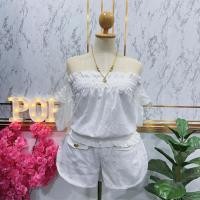 ราคา ส่งเร็วพิเศษ เสื้อผ้าคนอ้วน แฟชั่นคนอ้วน รเานปอแฟชั่น อก42 58 ยาว17 เฉพาะตัวเสื้อ ถ้าวัดจากไหล่ยาว 25 ใหญ่พิเศษ ครอปเปิดไหล่ (18528713671)