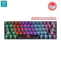 ราคา คีย์บอร์ด Tsunami MK 61 JX 61 ขนาด 60 Compact Mechanical Keyboard คีย์บอร์ดเกมมิ่ง คีย์บอร์ดเล่นเกม คีย์บอร์ด แมคคานิคอล ประกัน 1 2 ปี (20666798340)