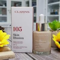 ราคา รองพื้น Clarins Skin Illusion natural hydrating foundation 30ml สี 105 nude สี 108 sand (20457076964)