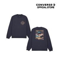 ราคา Converse เสื้อ Tee คอนเวิร์ส WINTER CREW PULLOVER Collection Mens NAVY 10025632 A03 1325632BH3NAXX (20569362008)