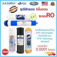 ราคา Treatton ไส้กรองน้ำ RO 5 ขั้นตอน เรซิ่น น้ำแร่ 50 GPD 75 GPD 150 GPD 200 GPD USA PP Carbon Resin Post Omnipure Mazuma Unipure CCK (15393572108)