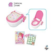 ราคา เมลจัง MELL CHAN โถส้วม ชักโครก ห้องน้ำ Toilet 2023 ลิขสิทธิ์แท้ พร้อมส่ง ตุ๊กตาเมลจัง Mellchan บ้านตุ๊กตา ของแต่งบ้านตุ๊กตา ของเล่นเด็กผญ (20604474660)