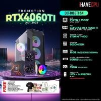 ราคา iHAVECPU OCT4060TI 54 AMD RYZEN 5 7500F 3 7GHz 6C 12T B650M RTX 4060 TI 8GB 16GB DDR5 5200MHz M 2 500GB 650W 80 BRONZE HS (20787297222)