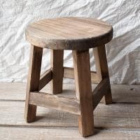 ราคา ม้านั่งเล็กๆบนโต๊ะทำเก่าไม้แท้แนววินเทจไอเดียสร้างสรรค์มีเอกลักษณ์ส่วนตัวสำหรับเก้าอี้ขนาดเล็กชั้นวางดอกไม้ของตกแต่งบ้านของตกแต่งอุปกรณ์ประกอบฉาก (10868668793)
