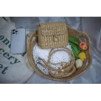 ราคา NGAM MINI BAG กระเป๋าสานใบเล็ก ขนาด5 5 กระเป๋าสานผักตบชวา กระเป๋าสานไปทะเล กระเป๋ามินิมอล กระเป๋าสานจิ๋ว (10414719632)