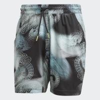 ราคา adidas เทนนิส กางเกงเทนนิสขาสั้นพิมพ์ลาย AEROREADY Ergo Pro ผู้ชาย สีดำ HZ3261 (20420997970)