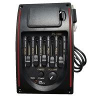 ราคา ของแท้ 100 5 Band EQ Equalizer System Acoustic Guitar Preamp Piezo Pickup LCD Screen Tuner (20760982951)