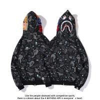 ราคา 2023 NEWNew Bape แฟชั่นแบรนด์ Shark Head Ape Head Co nded Camouflage ทะเลทรายกีฬาเสื้อกันหนาวผู้ชายและผู้หญิง Ins สไตล์คู่ Hoodie Jacket (20122204959)