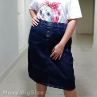 ราคา ส่งเร็ว กระโปรงยีนส์ พลัสไซส์ ยาว สั้น ผ่าข้าง ผ่าหลัง ทรงเอ ทรงแคบ ทรงสอบ เอวยางยืด เอวสูง สาวอวบ แต่งขาด ชายลุ่ย (6179686863)