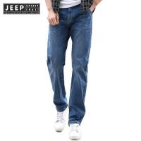 ราคา JEEP SPIRIT 1941 ESTD กางเกงยีนส์ของผู้ชายทรงหลวมใส่กางเกงยีนส์ลำลองอเนกประสงค์ (20127352334)