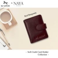 ราคา กระเป๋าสตางค์หนังวัวแท้ DeLonchi Soft Credit Card Collection by NAYA ผลิตในไทย สามารถใส่เครดิตการ์ด ได้มากกว่า 25 ใบ (16424495263)