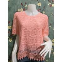 ราคา เสื้อออเจ้า เสื้อลูกไม้ เสื้อลูกไม้ผญ เสื้อสาวอวบ เสื้อใส่ทำบุญ เสื้อคุณแม่ เสื้อลูกไม้สวยๆ อก46นิ้ว รุ่น708 (15604404683)