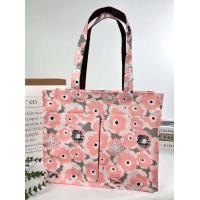 ราคา กระเป๋าผ้าเคลือบกันน้ำ A4 ทรงนอน สะพายไหล่ ขนาด 14 ใส่เอกสาร ใส่แฟ้มได้ จุมากๆ (19414818830)