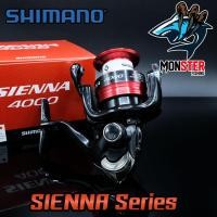 ราคา รอกสปินนิ่ง SHIMANO SIENNA 500 1000 2000 2500 2500HG C3000 4000 FG 2019 BLACK RED (2422906955)