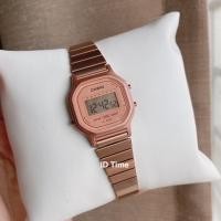 ราคา นาฬิกาคาสิโอของแท้ข้อมือผู้หญิง รุ่น LA 11WR 5A สีโรสโกลด์ สินค้ารับประกัน1ปี (13985970358)