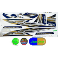 ราคา สติ๊กเกอร์ spark 115i ปี 2013 รุ่น1 สติ๊กเกอร์มอไซค์ สปาร์ค 115i ปี 2013 รุ่น1 สีสวย สีสด สีไม่เพี้ยน (16230888814)