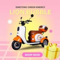 ราคา Lion ส่งทั่วไทย รถสามล้อไฟฟ้า พร้อมแบต จักรยานไฟฟ้า electric bike สกูตเตอร์ไฟฟ้า ไฟเลี้ยว กระจก รถไฟฟ้า3ล้อ จักรยานไฟฟ้า3ล้อ มอไซไฟฟ้า ส้ม BUBB (20376312480)