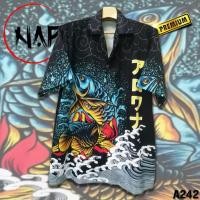 ราคา เสื้อฮาวายลายปลามังกร A242 (16432848070)