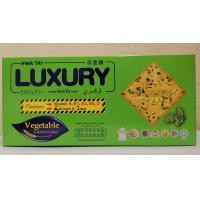 ราคา พร้อมส่ง HWA TAI ฮวาไท ขนมปังกรอบรสดั้งเดิม Luxury Original Crackers และรสผัก Luxury Vegetable Crackers (17017765801)