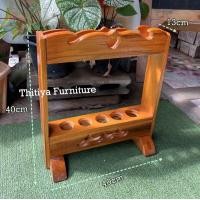 ราคา ที่ใส่ไม้กวาด ที่ใส่ร่ม ไม้สักแท้ พร้อมส่ง ที่เสียบไม้กวาด เก็บร่ม (17591144903)