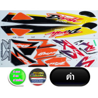ราคา สติ๊กเกอร์ DASH RS 125 ปี 2001 สติ๊กเกอร์มอไซค์ แดช ปี 2001 สีสวย สีสด สีไม่เพี้ยน (10528719766)