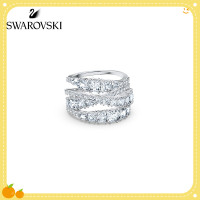 ราคา แหวนสวารอฟสกี้ Swarovski ring TWIST spiral shape 125th anniversary womens ring (16368050080)