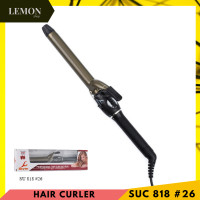 ราคา Super V Inter Hair Curling Iron Titanium Model C SUC818 ซุปเปอร์ วี เครื่องม้วนผม ไททาเนียม 19mm26mm32mm38mm แกนยาว ลอนสวย ร้อนเร็ว ผมไม่เสีย ทนทาน (19467000417)