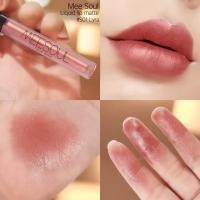ราคา โปรด่วน ลด 50 ลิปแมทมีโซล S01 สีชมพูมุก ลิปสติก ลิปแมท มีโซล กันน้ำ ติดทน meesoul (20550400287)
