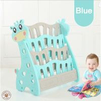 ราคา LookmeeShop ชั้นวางของเล่นไม้รูปยีราฟ สีสันสดใส ที่เก็บของเล่นเด็กรูปยีราฟ มีชั้นวางของสามชั้น กล่องพลาสติกหนาแข็งแรง วางของได้เยอะ (16098953057)