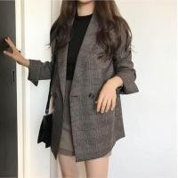 ราคา MissyMari Style Blazerลายสก๊อต สูทลายสก๊อต สูททรงoversize สไตล์เกาหลี (19489805797)