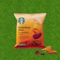 ราคา ขนม Starbucks Mixed Root Chip มันหวานหลากสีผสมเผือกทอดอบกรอบ (17274954918)