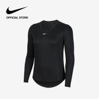 ราคา Nike Womens Dri FIT One Standard Fit Long Sleeve Top Black เสื้อผู้หญิงแขนยาวทรงมาตรฐาน Nike Dri FIT One สีดำ (10126339443)