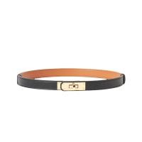 ราคา Kelly เข็มขัดหนังแท้สำหรับผู้หญิงพร้อมกล่องของขวัญเข็มขัดสีดำสำหรับชุดเดรสคุณภาพสูงหนังวัวแท้สายคาดเอวของขวัญเครื่องประดับแฟชั่นสำหรับผู้หญิง (20694283809)